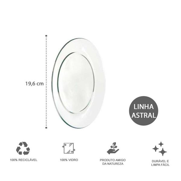 12 Pratos Redondos Fundo Sopa Astral 19,6cm Refeição Duralex - Nadir Figueiredo Imagem de 12 Pratos Redondos Fundo Sopa Astral 19,6cm Refeição Duralex