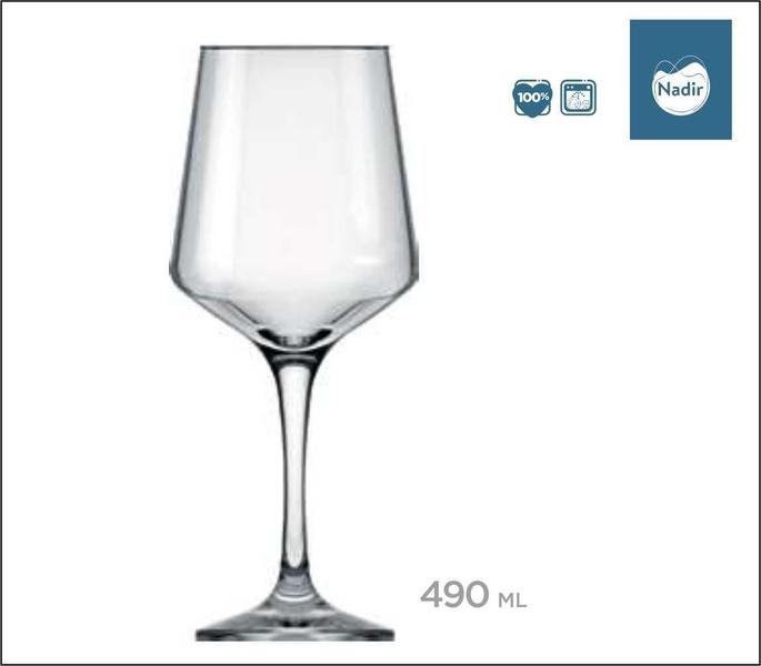 Imagem de 12 Taças Brunello 490Ml - Vinho Tinto Rosé Branco Água