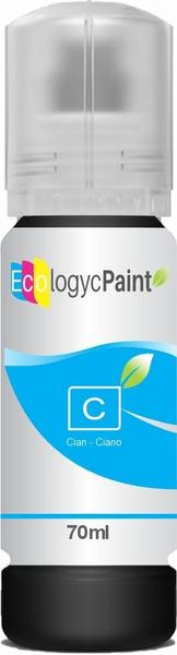 Imagem de 12 Tintas para impressora Epson 544 L3250 L3150 L3210 L3110 modelos compatíveis tinta marca Ecologyc Paint