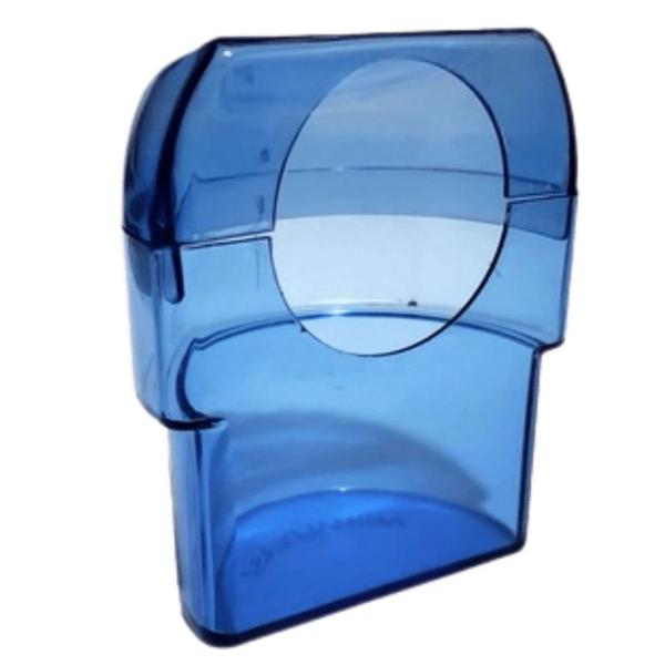 12 x Comedouro Meia Lua tipo Italiano - Azul - Animalplast - 60ml - NoBrand Imagem de 12 x Comedouro Meia Lua tipo Italiano - Azul - Animalplast - 60ml