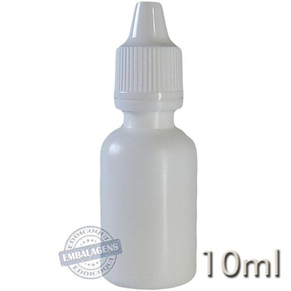 Imagem de 1200 Frasco Plástico 10ml Conta Gotas Branco - Ref 14770