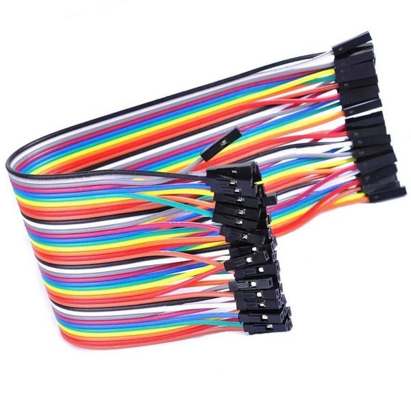 Imagem de 120PIN 10cm Dupont Cabo Macho Para Macho Fêmea Para Fêmea Jumper Wire Para PCB DIY Kit