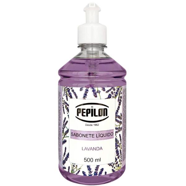 Imagem de 12UN Sabonete Liquido Lavanda 500ML Pepilon