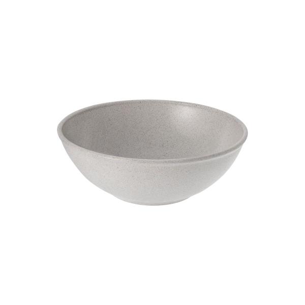 Imagem de 12un Tigela bowl 700ml salada petiscos  Cinza Petra 17cm