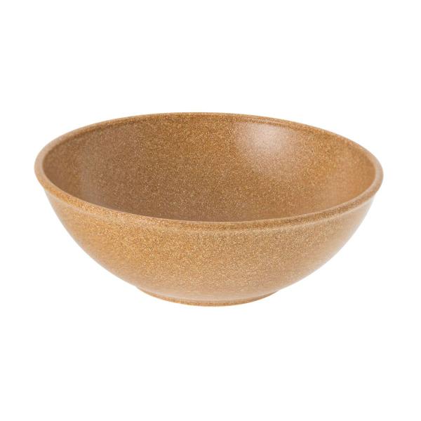 Imagem de 12un Tigela bowl 700ml salada petiscos Marrom Claro 17cm