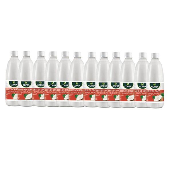12uni Leite de Coco Pet 500ml - Copra Imagem de 12uni Leite de Coco Pet 500ml - Copra