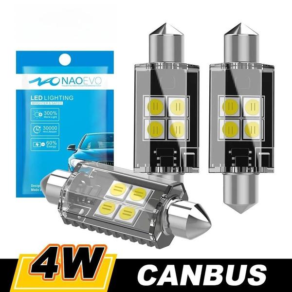 Imagem de 12v Nao C5w Led Canbus Festoon Livre De Erros Luz Interior Do Carro 31mm 36mm 39mm 41mm Smd C10w