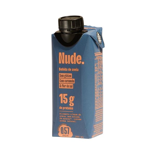 Imagem de 12x Nude Caramelo Flor de Sal Bebida Proteica 250ml