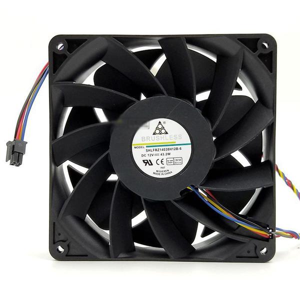 Imagem de 14038 14cm 12V 43.2W Grande Volume de Ar 6500RPM 328CFM E9+E10 