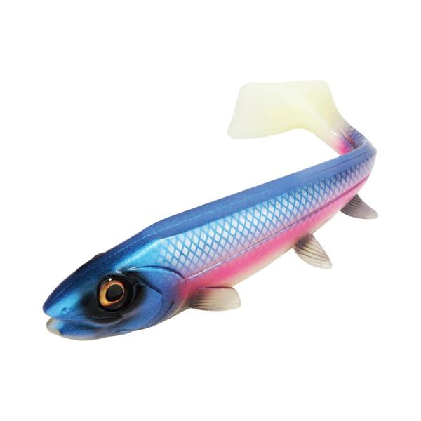 Imagem de 14cm 18cm Spinpoler Shad Pike Isca Cauda Quadrada Swimbait Isca Artificial Macia Para Pesca De