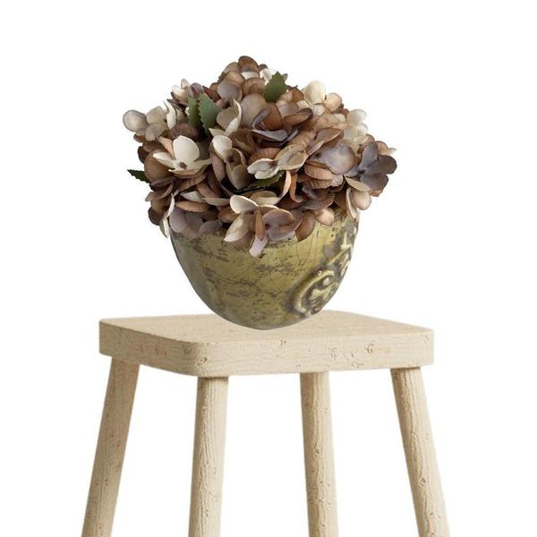 15 buques flor artificial mini hortênsia uso interno preço atacado arranjo decoração cesto guirlanda - DE1923 - Decora Flores Artificiais Imagem de 15 buques flor artificial mini hortênsia uso interno preço atacado arranjo decoração cesto guirlanda - DE1923