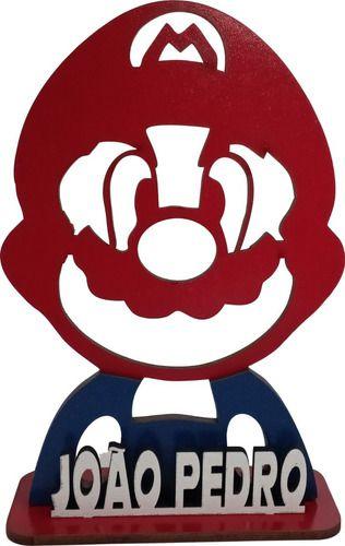 Imagem de 15 Centros De Mesa Mario, Mario World