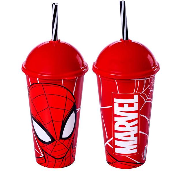 Imagem de 15 Copos Homem Aranha Infantil 500ml para Decoração e Lembrança