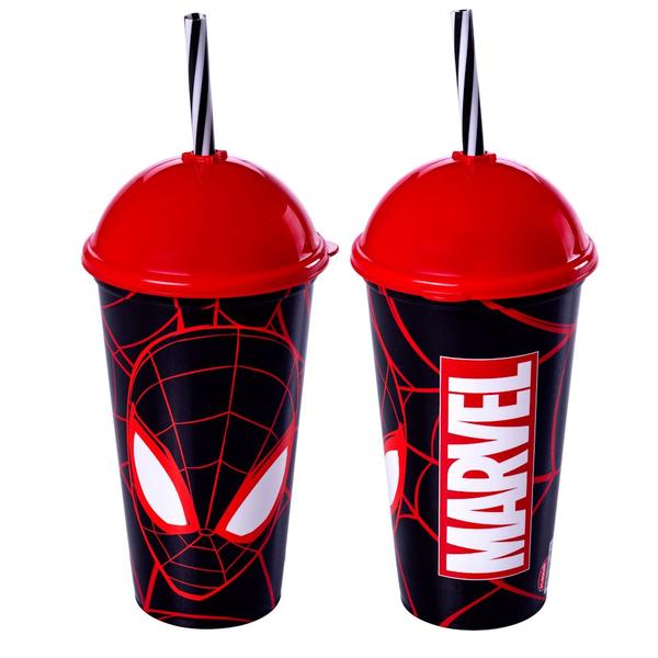 Imagem de 15 Copos Homem Aranha Infantil 500ml para Decoração e Lembrança