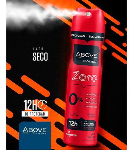 Imagem de 15 Desodorante Above Women Feel Free Feminino 12h Proteção 150ml