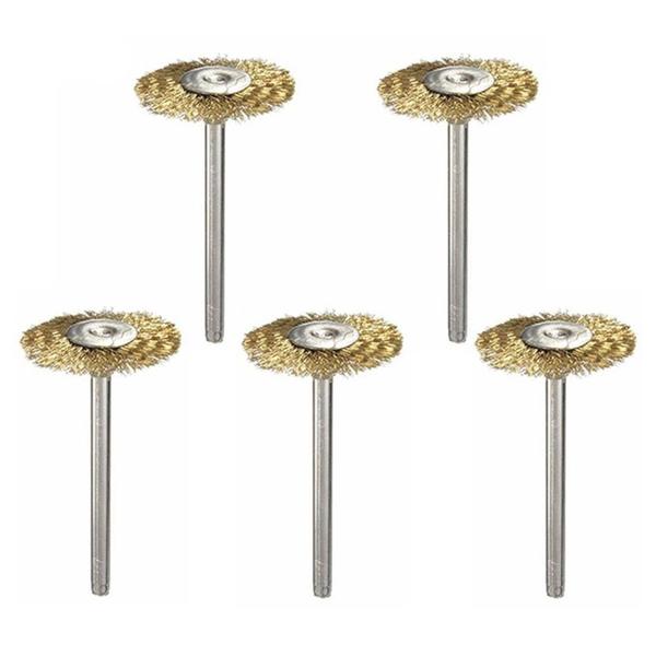 15 escovas de aço latão pincel caneta disco micro retifica - MIX E-COMMERCE Imagem de 15 escovas de aço latão pincel caneta disco micro retifica