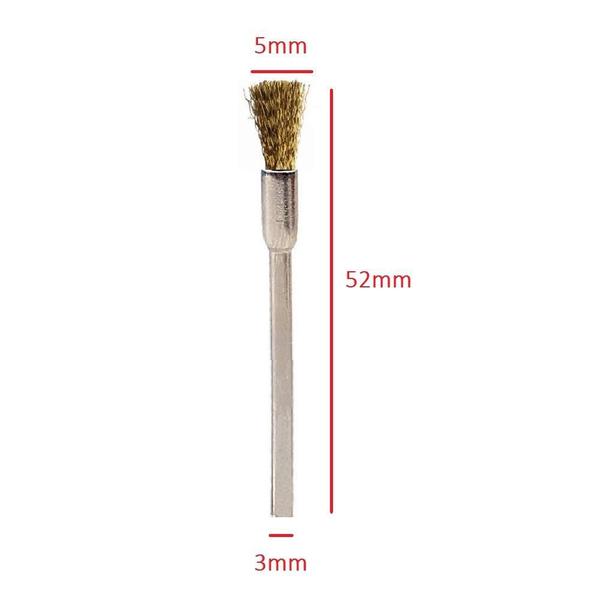 15 escovas de aço latão pincel caneta disco micro retifica - MIX E-COMMERCE Imagem de 15 escovas de aço latão pincel caneta disco micro retifica