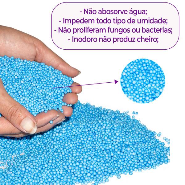 Imagem de 15 Litros Isopor (pérola) Bolinha Slime Artesanato Coloridos