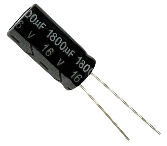 Imagem de 15 PÇS CAPACITOR ELETROLITICO 1800X16V - 1800UF X 16 V 105º