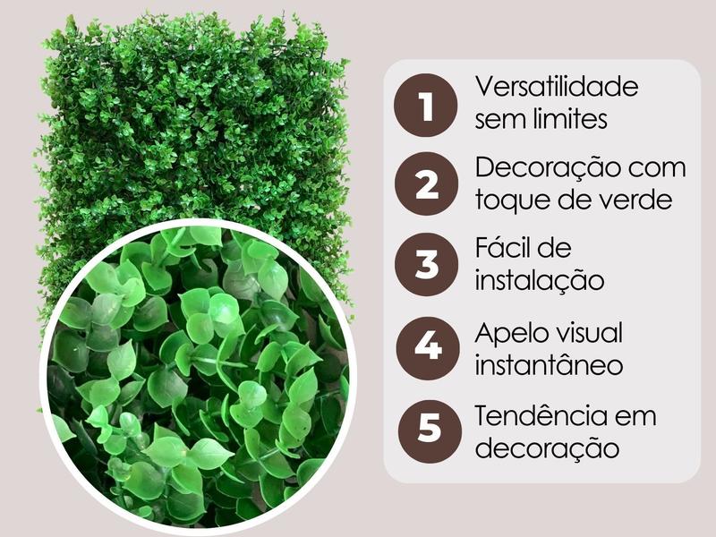 Imagem de 15 Placas de Buchinho Artificiais Artesanato e Decoração Jardim Vertical Artificial Atacadista