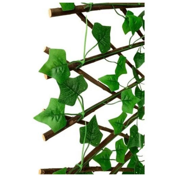 15 Treliça Decorativa C/Folha de Hera Artificial Muro Inglês - Melhores Ofertas Imagem de 15 Treliça Decorativa C/Folha de Hera Artificial Muro Inglês