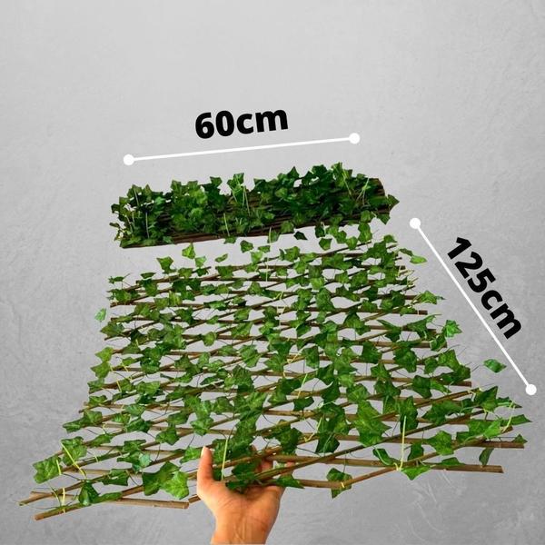 15 Treliça Decorativa C/Folha de Hera Artificial Muro Inglês - Melhores Ofertas Imagem de 15 Treliça Decorativa C/Folha de Hera Artificial Muro Inglês