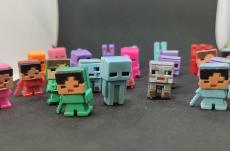 Imagem de 15 un Brinquedos Minecraft Pequenos. Lembrancinhas para festas minecraft. (Avulso, sem cápsula).