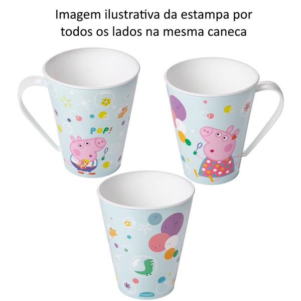 Imagem de 15 Xícaras Peppa Copo Estampado Infantil Lembrancinha Sacolinha Surpresa