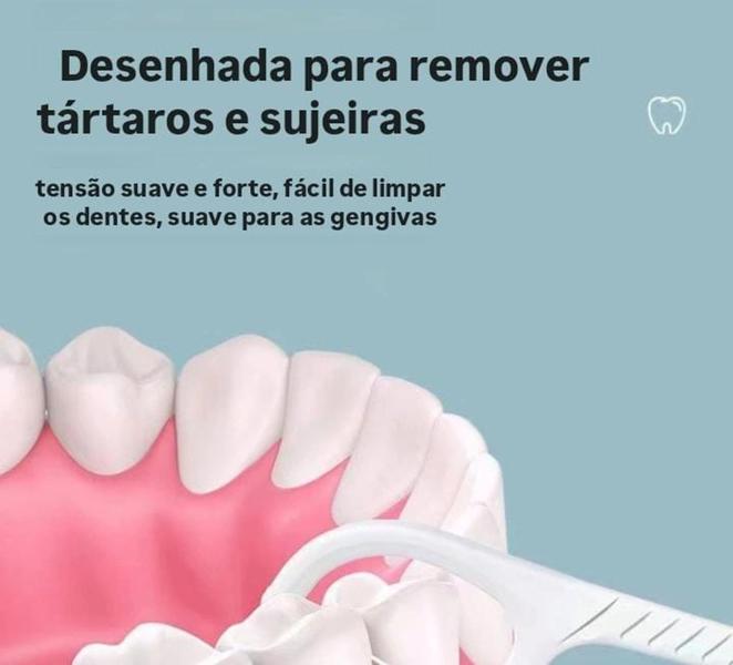 Imagem de 150 Peças Palito de Limpeza Dental Fio Dental com Haste