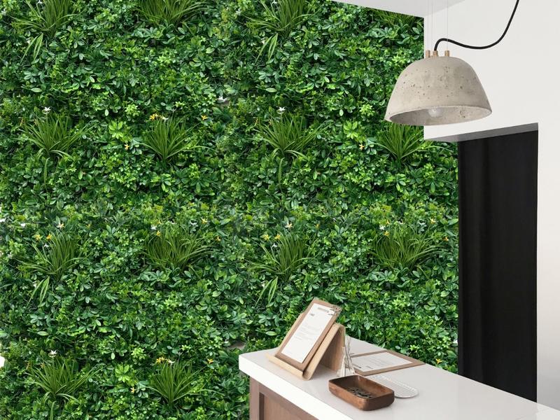 1,5m² Painel Luxo Alta Qualidade Jardim Vertical Exclusivo - DE1522 - Decora Flores Artificiais Imagem de 1,5m² Painel Luxo Alta Qualidade Jardim Vertical Exclusivo - DE1522
