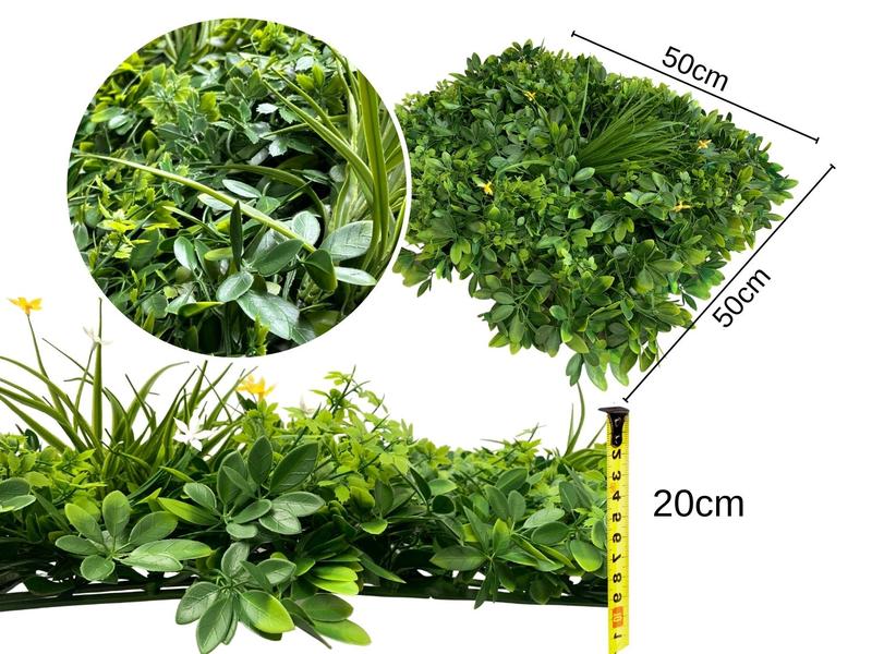 1,5m² Painel Luxo Alta Qualidade Jardim Vertical Exclusivo - DE1522 - Decora Flores Artificiais Imagem de 1,5m² Painel Luxo Alta Qualidade Jardim Vertical Exclusivo - DE1522