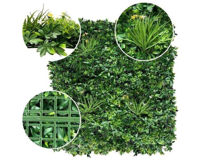 1,5m² Painel Luxo Alta Qualidade Jardim Vertical Exclusivo - DE1522 - Decora Flores Artificiais Imagem de 1,5m² Painel Luxo Alta Qualidade Jardim Vertical Exclusivo - DE1522