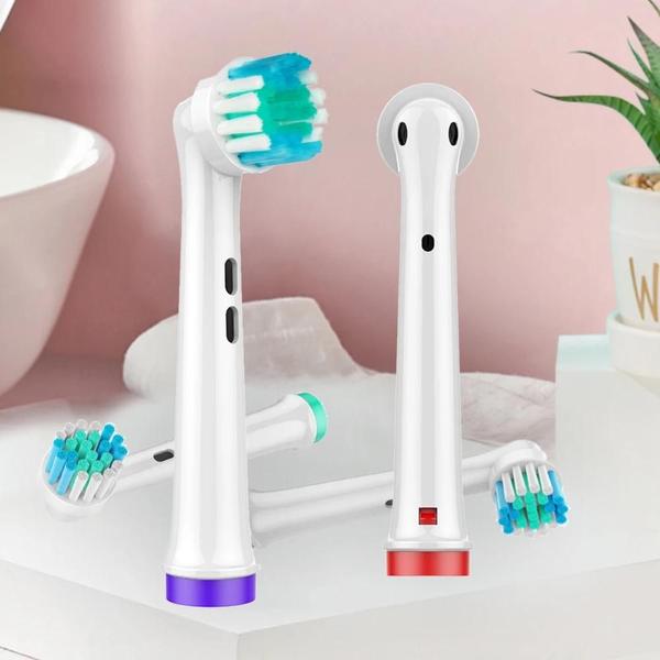 Imagem de 16 Cabeças de Reposição para Escova Oral-B - Compatíveis com Escovas Elétricas Braun