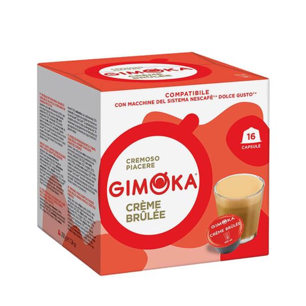 Imagem de 16 Cápsulas de Café Dolce Gusto Gimoka Creme Brulee