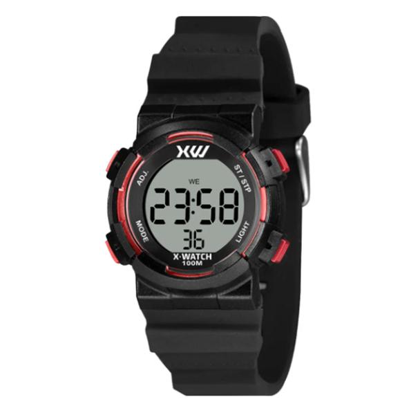 Imagem de 1747959 Relógio X-watch Digital Infantil Preto Vermelho Xkppd101