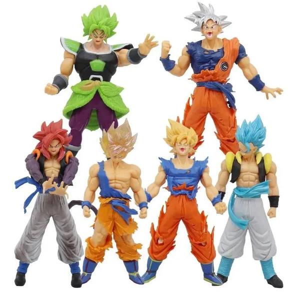 Imagem de 18 Cm Super Saiyan Son Goku Dragon Ball DBZ Action Figure Brinquedo Colecionável Para Crianças