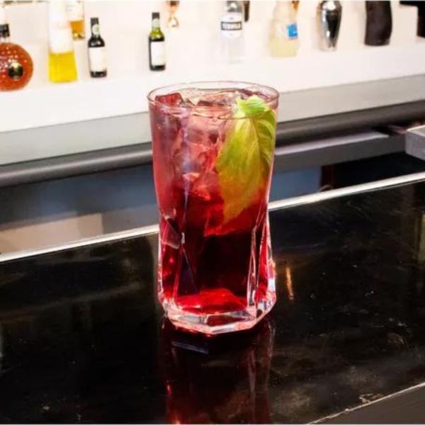 Imagem de 18 Copo Topazio Long Drink Bebidas Bartender Nadir 360ML