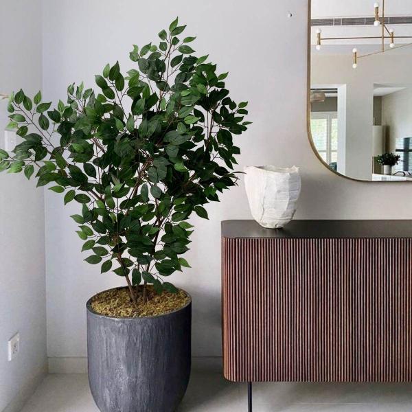18 Plantas Fícus folhagem artificial atacado ornamentação de vasos e decorações internas - DE0224 - Decora Flores Artificiais Imagem de 18 Plantas Fícus folhagem artificial atacado ornamentação de vasos e decorações internas - DE0224