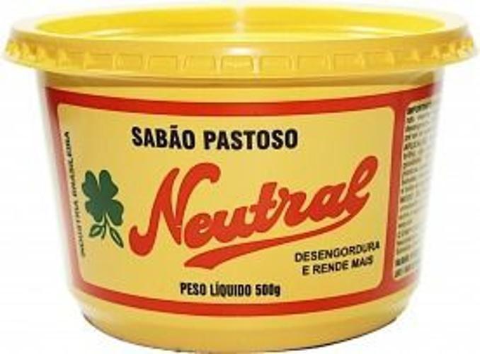 Imagem de 18 Potes De Sabão Pastoso Neutral 500G.