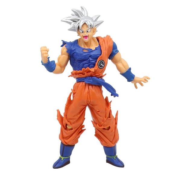 Imagem de 18cm Son Goku Super Saiyan Dragon Ball Dbz Action Figure Modelo Colecionável Para Crianças