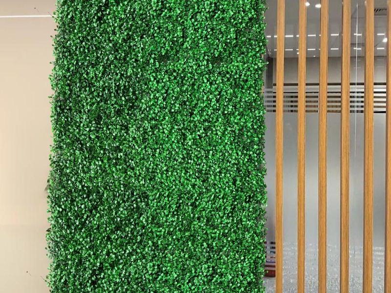 Imagem de 19 Jardins Verticais Plantas Artificiais Para Parede Verde Decoração de Apartamentos Atacado