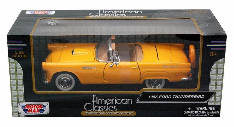 Imagem de 1956 Ford Thunderbird - Escala 1:24 - Motormax