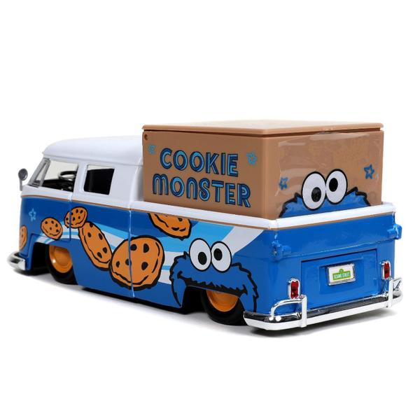 Imagem de 1963 - vw kombi - vila sesamo - cookie monster - 1/24