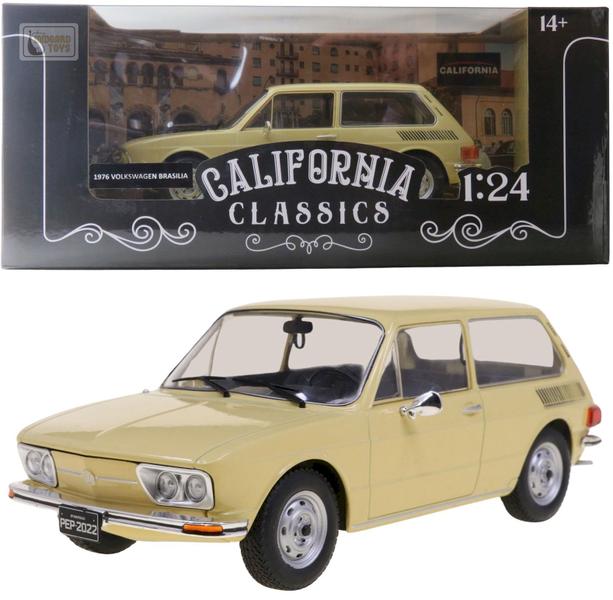 Imagem de 1976 Volkswagen Brasilia - California Classics - 1/24 - California Toys