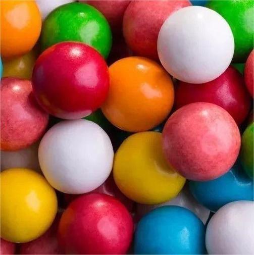 Imagem de 1Kg Big Chicle Danclets Ball Pote C/125 Bolão Chiclete Festa