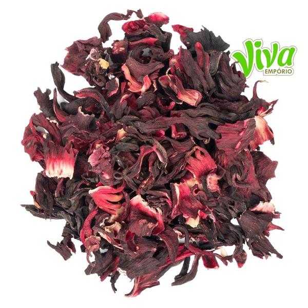 Imagem de 1kg flor de hibisco chá premium 