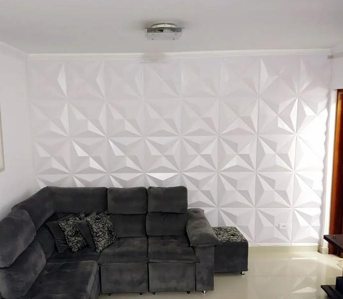 Imagem de 1m²placas De Luxo Revestimento 3d Pvc Alto Relevo Envio 24hr