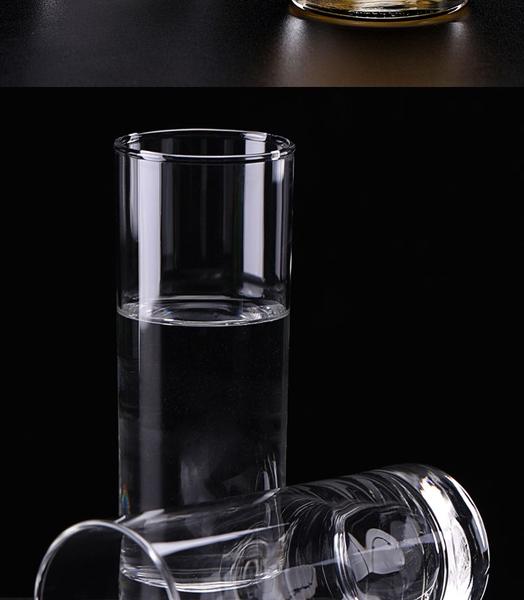 Imagem de 1pcs 290ml Base Pesada De Vidro alto bar bebendo copos de vidro premium highball para bebida suco de água Vidro highball