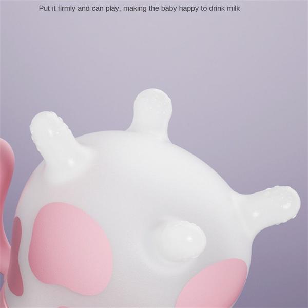 1PS270ml Silicone Garrafa de leite de grande diâmetro, boca de pato - Wokex Imagem de 1PS270ml Silicone Garrafa de leite de grande diâmetro, boca de pato