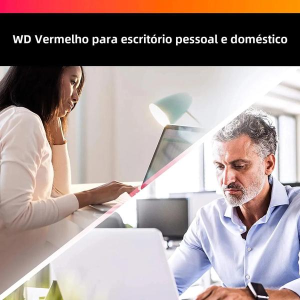 Imagem de 1TB 2TB 3TB 4TB 6TB Western Digital WD Vermelho Disco Rígido Interno De 3,5 Polegadas SATA 6 Gb/s